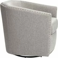 Studio 55D Fullerton II Light Gray Swivel Accent Chair 15 Studio 55D Fullerton II Light Gray Swivel Accent Chair -Living Room Chairs store unnamed file 4438