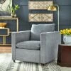 Ricki Upholstered Chair Gray - angelo:HOME -Living Room Chairs store unnamed file 4492