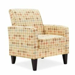 Frisco Armchair Retro Dot Beige - Handy Living
