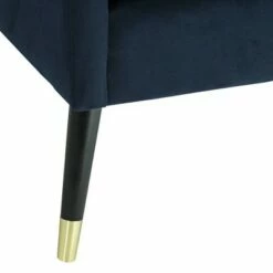 Studio 55D Tilman Blue Fabric Tufted Accent Chair -Living Room Chairs store unnamed file 4502