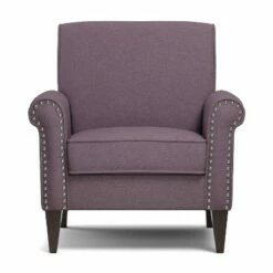 Janet Armchair - Handy Living Amethyst Purple -Living Room Chairs store unnamed file 451