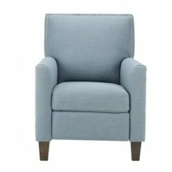 Madison Park Kirkland Push Back Recliner - Blue -Living Room Chairs store unnamed file 4512
