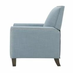 Madison Park Kirkland Push Back Recliner - Blue -Living Room Chairs store unnamed file 4514