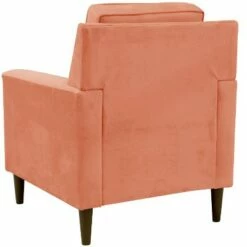 Henry Armchair Velvet Papaya - Skyline Furniture 11 Henry Armchair Velvet Papaya - Skyline Furniture -Living Room Chairs store unnamed file 4520