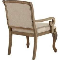 Kensington Hill Diana Beige Upholstered Accent Chair -Living Room Chairs store unnamed file 4559