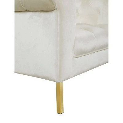 Julian Club Chair Beige - Chic Home Design 6 Julian Club Chair Beige - Chic Home Design - Image 4