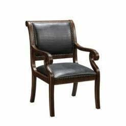 Larue Accent Chair Brown - Treasure Trove Accents