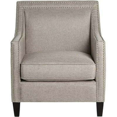 Studio 55D Flynn Heirloom Gray Upholstered Armchair 4 Studio 55D Flynn Heirloom Gray Upholstered Armchair - Image 2