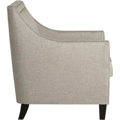 Studio 55D Flynn Heirloom Gray Upholstered Armchair 5 Studio 55D Flynn Heirloom Gray Upholstered Armchair - Image 3