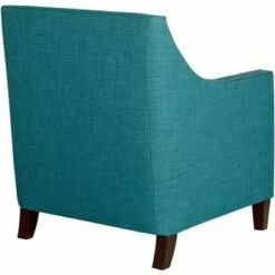 Studio 55D Flynn Teal Upholstered Armchair -Living Room Chairs store unnamed file 4645