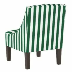 Swoop Armchair Canopy Stripe Emerald - Skyline Furniture 10 Swoop Armchair Canopy Stripe Emerald - Skyline Furniture -Living Room Chairs store unnamed file 4662