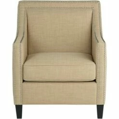 Studio 55D Flynn Heirloom Camel Upholstered Armchair -Living Room Chairs store unnamed file 4670