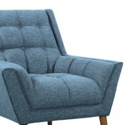 Cobra Mid-Century Modern Chair in Blue Linen and Walnut Legs - Armen Living 10 Cobra Mid-Century Modern Chair in Blue Linen and Walnut Legs - Armen Living -Living Room Chairs store unnamed file 4686