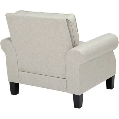 Elm Lane Clyde Park Oslo Linen Nailhead Trim Armchair 6 Elm Lane Clyde Park Oslo Linen Nailhead Trim Armchair - Image 4
