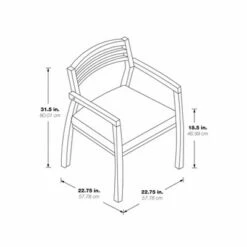 Napa Cherry Guest Chair Black/Gray - OSP Home Furnishings 11 Napa Cherry Guest Chair Black/Gray - OSP Home Furnishings -Living Room Chairs store unnamed file 4722