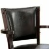 Contemporary Armchair Cherry - Benzara -Living Room Chairs store unnamed file 4725