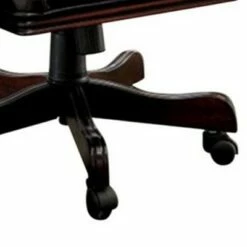 Contemporary Armchair Cherry - Benzara -Living Room Chairs store unnamed file 4727