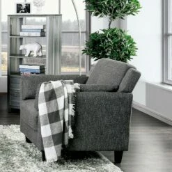 Veldrena Sofa Chair Gray - miBasics -Living Room Chairs store unnamed file 4774
