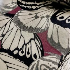 Schenley Upholstered Chair Plum/Ivory/White - HOMES: Inside + Out -Living Room Chairs store unnamed file 4781