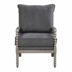 Abbot Chair Gray - OSP Home Furnishings