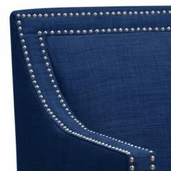 Elkin Accent Chair with Chrome Nailheads - Picket House Furnishings® Teal -Living Room Chairs store unnamed file 4838