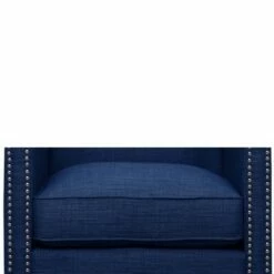 Elkin Accent Chair with Chrome Nailheads - Picket House Furnishings® Teal -Living Room Chairs store unnamed file 4842