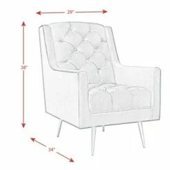 Reese Accent Chair - Picket House Furnishings Navy Blue -Living Room Chairs store unnamed file 4857