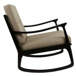 Decor Therapy Rockng Armchair Tan - Décor Therapy