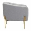 Mikala Armchair Gray/Gold - ZM Home -Living Room Chairs store unnamed file 4901