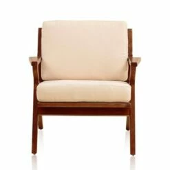 Martelle Twill Weave Accent Chair - Manhattan Comfort Orange -Living Room Chairs store unnamed file 4973