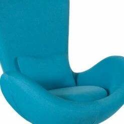 Flash Furniture Egg Series Side Reception Chair with Bowed Seat -Living Room Chairs store unnamed file 4987
