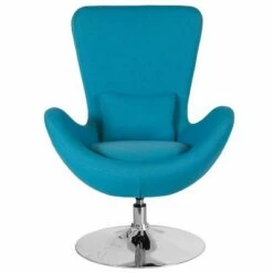 Flash Furniture Egg Series Side Reception Chair with Bowed Seat -Living Room Chairs store unnamed file 4991