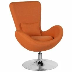 Flash Furniture Egg Series Side Reception Chair with Bowed Seat -Living Room Chairs store unnamed file 4998