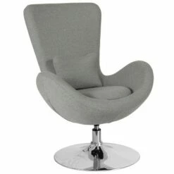 Flash Furniture Egg Series Side Reception Chair with Bowed Seat -Living Room Chairs store unnamed file 5000