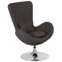 Flash Furniture Egg Series Side Reception Chair with Bowed Seat -Living Room Chairs store unnamed file 5003