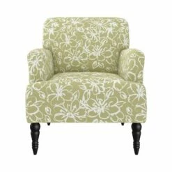 Everlee Armchair Linen - Handy Living Barley Lily Green -Living Room Chairs store unnamed file 5030