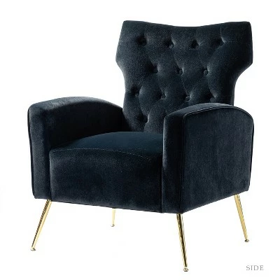Karat Home | Raphael Accent Wingback Chair 12 Karat Home | Raphael Accent Wingback Chair - Image 10