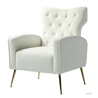 Karat Home | Raphael Accent Wingback Chair 16 Karat Home | Raphael Accent Wingback Chair - Image 14
