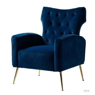 Karat Home | Raphael Accent Wingback Chair 18 Karat Home | Raphael Accent Wingback Chair - Image 16