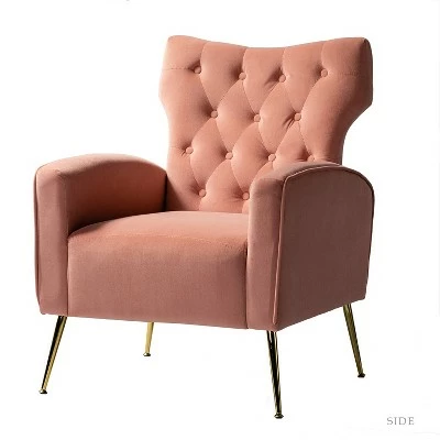 Karat Home | Raphael Accent Wingback Chair 19 Karat Home | Raphael Accent Wingback Chair - Image 17
