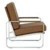 Allure Modern Accent Armchair in Blended Leather - Studio Designs Home Caramel Brown/chrome 2 Allure Modern Accent Armchair in Blended Leather - Studio Designs Home Caramel Brown/chrome -Living Room Chairs store unnamed file 5092