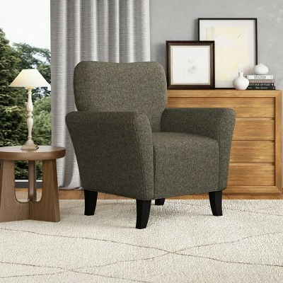 Sean Armchair Textured Chenille - Handy Living Gray 5 Sean Armchair Textured Chenille - Handy Living Gray - Image 3