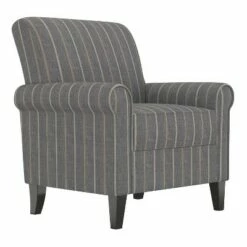 Janet Rolled Arm Chair - Handy Living Turquoise -Living Room Chairs store unnamed file 5115