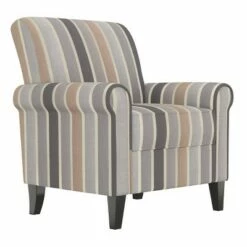 Janet Rolled Arm Chair - Handy Living Turquoise -Living Room Chairs store unnamed file 5116