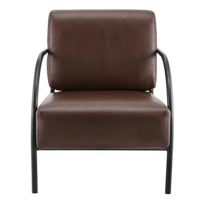 Modern Accent Chair Espresso - HomeFare 4 Modern Accent Chair Espresso - HomeFare - Image 2