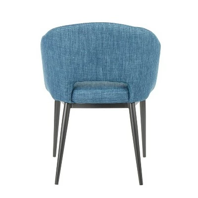 Renee Contemporary Chair - LumiSource Black/gray 5 Renee Contemporary Chair - LumiSource Black/gray - Image 3