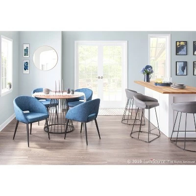 Renee Contemporary Chair - LumiSource Black/gray 9 Renee Contemporary Chair - LumiSource Black/gray - Image 7