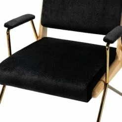 Wooden Upholstered Armchair | Karat Home -Living Room Chairs store unnamed file 5188