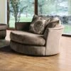 Mauricio Microfiber Swivel Chair - miBasics Brown 2 Mauricio Microfiber Swivel Chair - miBasics Brown -Living Room Chairs store unnamed file 5253