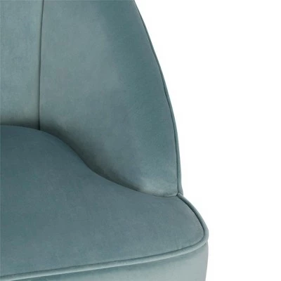 Geneva Channel Back Accent Chair - Dorel Living Rose 6 Geneva Channel Back Accent Chair - Dorel Living Rose - Image 4